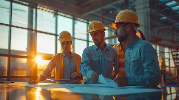 Hawkins-Weir engineers on an Arkansas job site